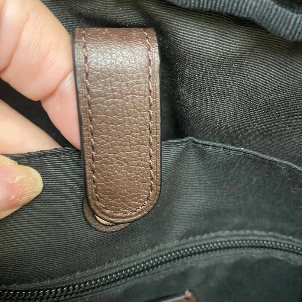 Coach Hamilton Dark Brown Leather Briefcase F22529